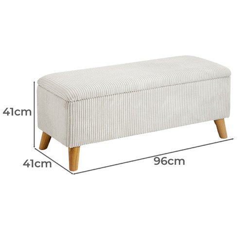Ayaan Footed Storage Ottoman