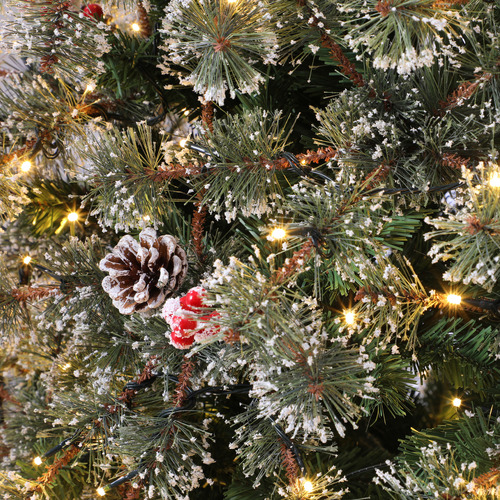 Frosted Aslan LED Christmas Tree