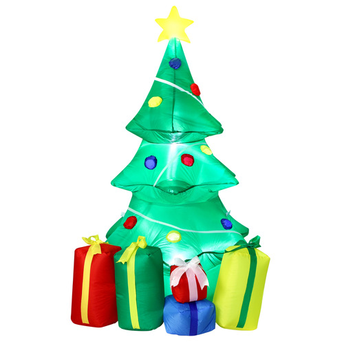 Holly Frost LED Inflatable Christmas Decoration