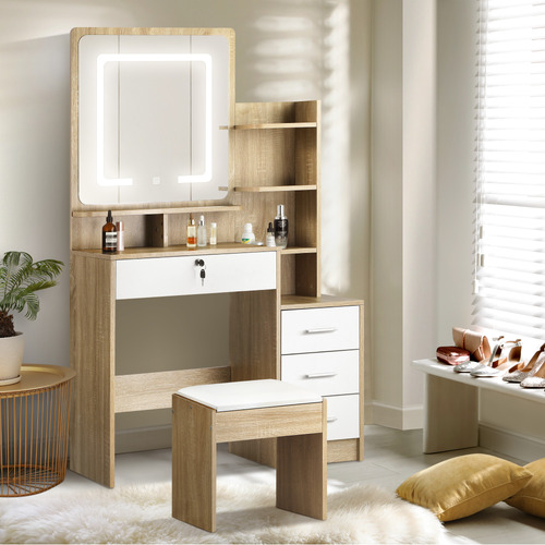 2-Piece-Wade-Dressing-Table-and-Stool-Set