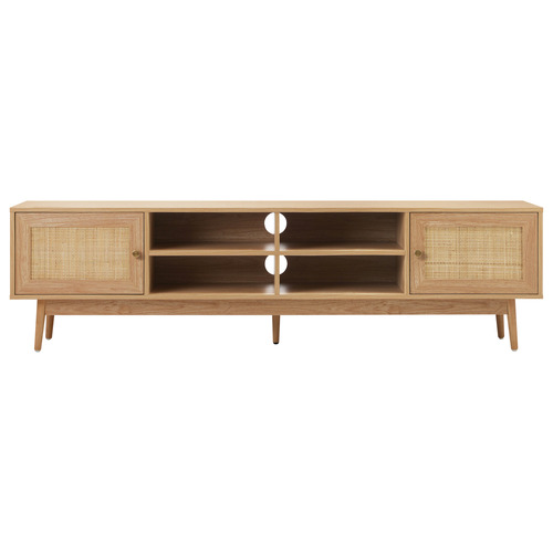 180cm Ruben Rattan TV Unit