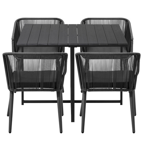 4 Seater Collins Outdoor Dining Table & Chair Set