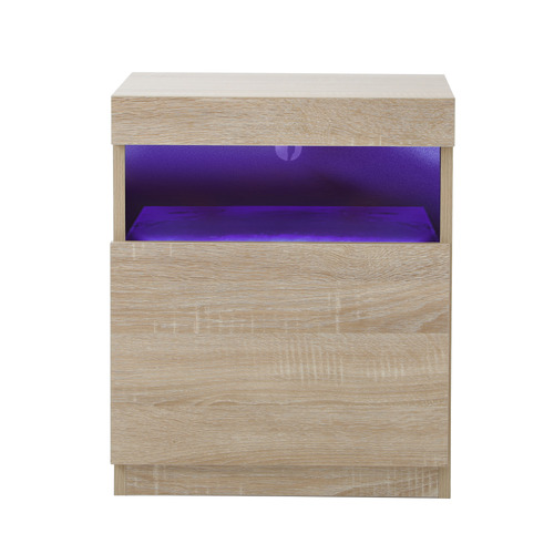 Oswin LED Bedside Table