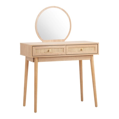 Vesta 2 Drawer Dressing Table with Mirror