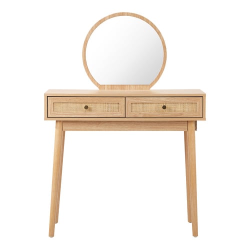 Vesta 2 Drawer Dressing Table with Mirror