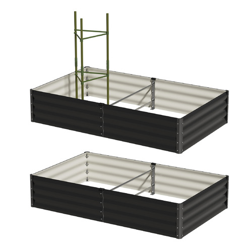 Albert Galvanised Steel Raised Garden Beds