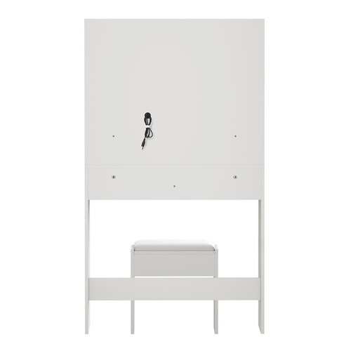 2 Piece LED Livia Dressing Table & Stool Set