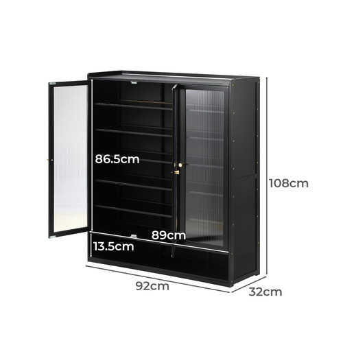 Solumn 3 Door Shoe Storage Cabinet