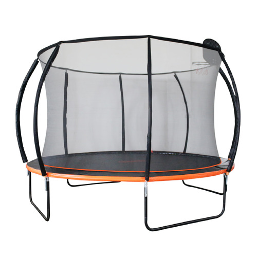 Springfree Trampoline with Safety Net Basketball Board