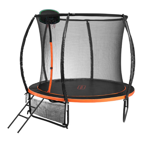 Springfree Trampoline with Safety Net Basketball Board