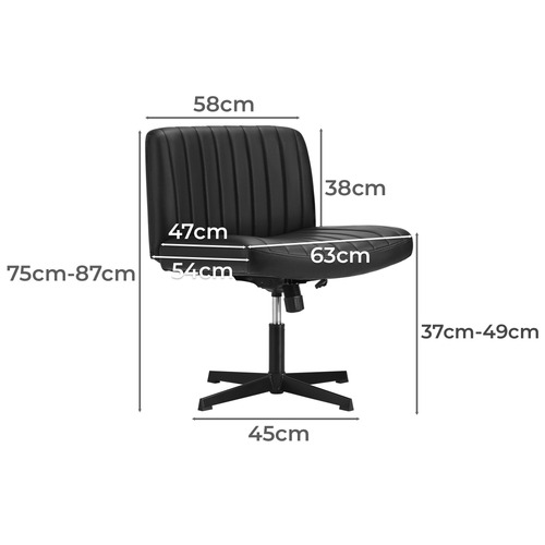 Vernon Faux Leather Office Chair