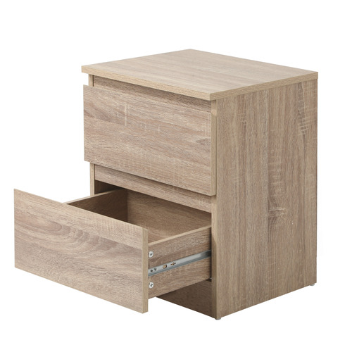 Fynch 2 Drawer Bedside Table
