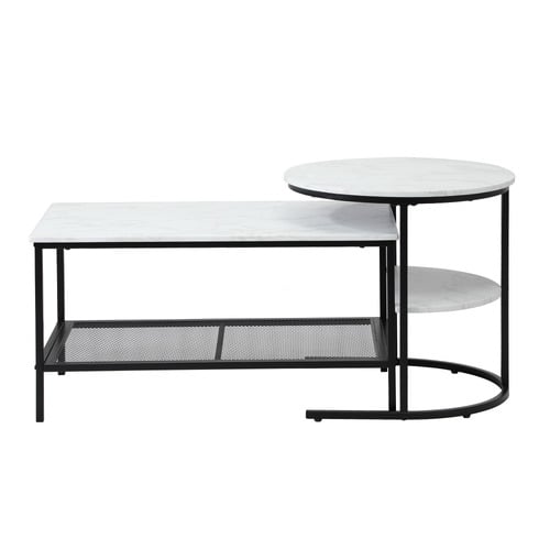 2 Piece Adrian Nesting Coffee Table Set