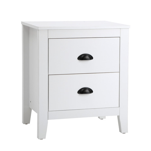 Kaitlin 2 Drawer Bedside Table