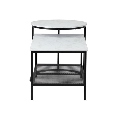 2 Piece Adrian Nesting Coffee Table Set