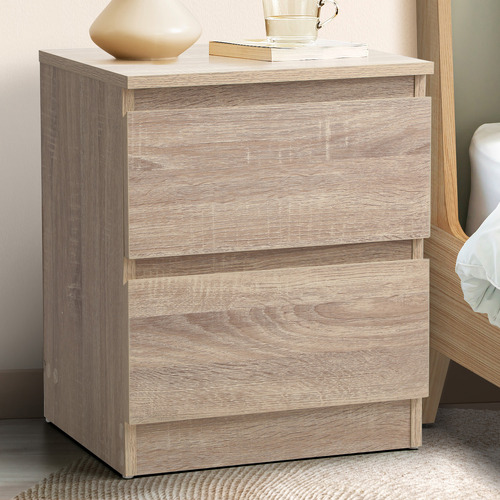 Fynch 2 Drawer Bedside Table