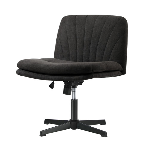 Heidi Linen Armless Office Chair