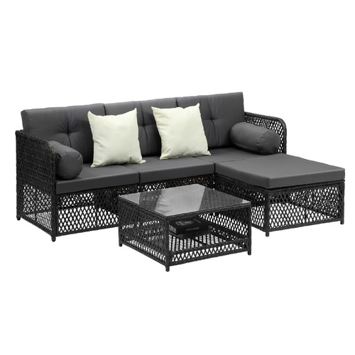 4 Seater Edwards Outdoor Lounge Set