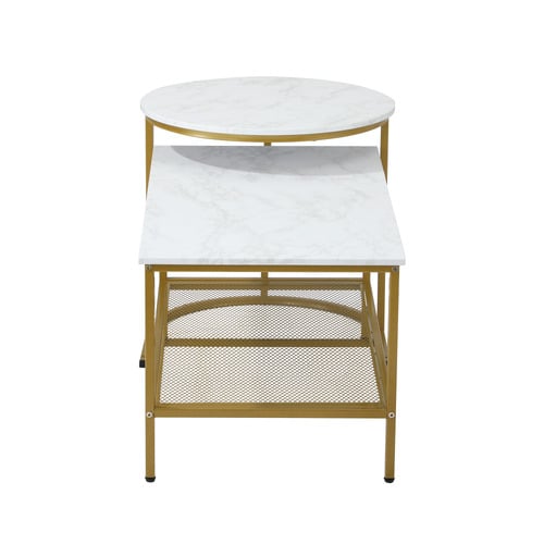 2 Piece Adrian Nesting Coffee Table Set