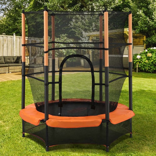 Chan 4.5ft Steel Outdoor Kids' Trampoline