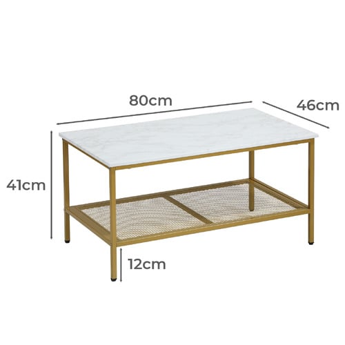 2 Piece Adrian Nesting Coffee Table Set