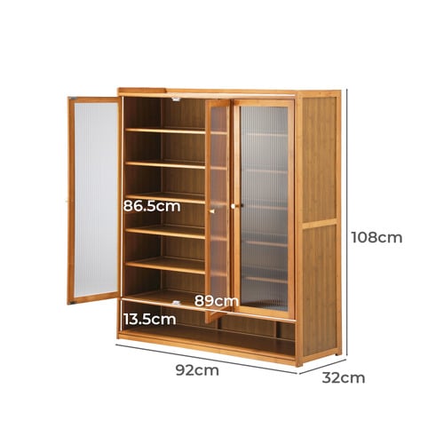 Oswaldo 3 Door Shoe Cabinet