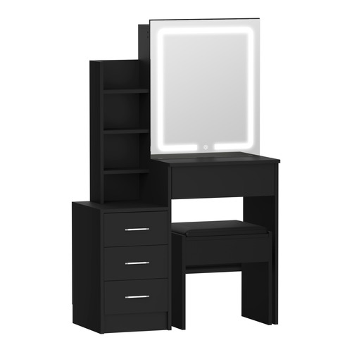 2 Piece Colorado LED Dressing Table & Stool Set
