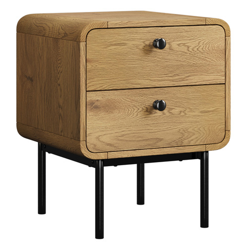 Ashbourne 2 Drawer Bedside Table