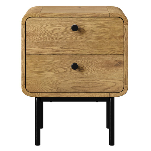 Ashbourne 2 Drawer Bedside Table