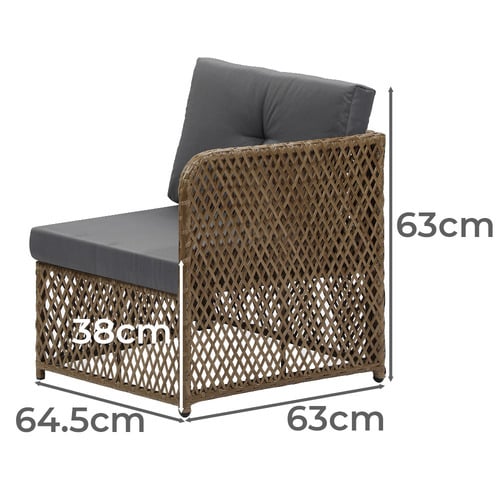 6 Seater Buckley Outdoor Lounge & Table Set