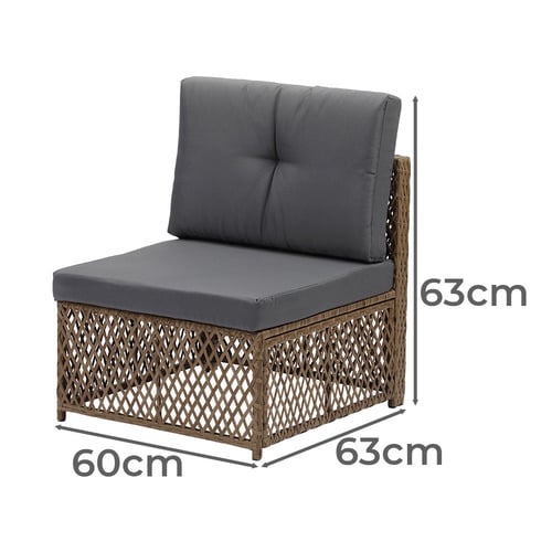 6 Seater Buckley Outdoor Lounge & Table Set