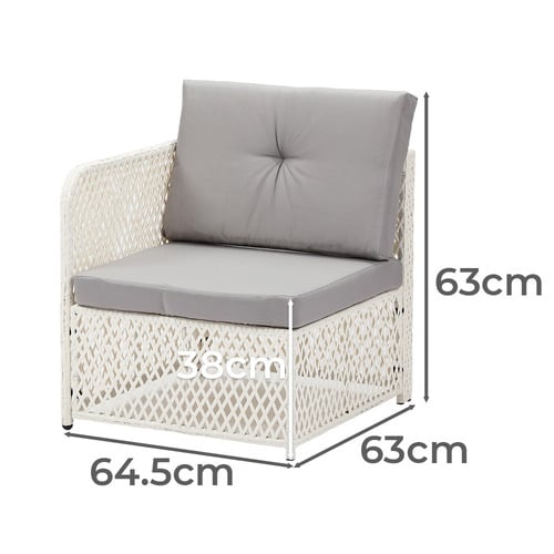6 Seater Buckley Outdoor Lounge & Table Set