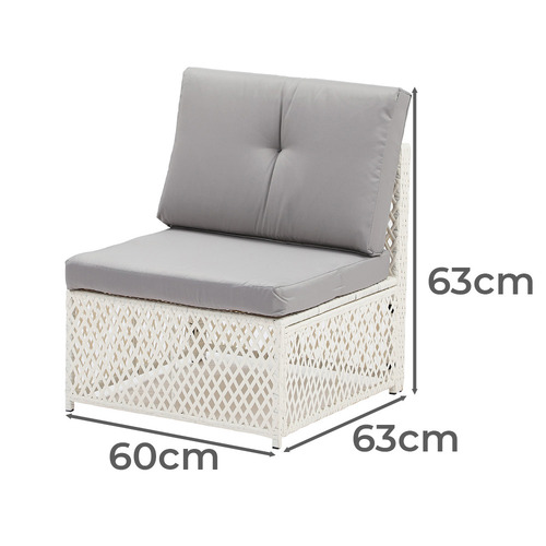 6 Seater Buckley Outdoor Lounge & Table Set