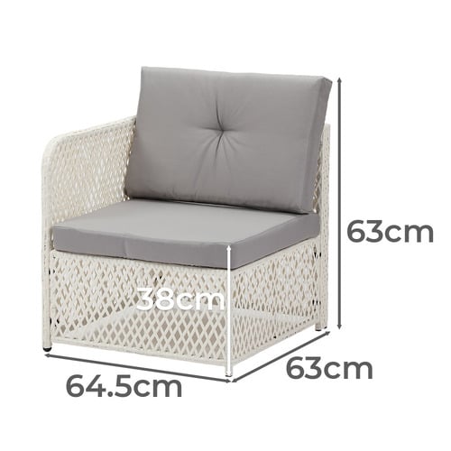 4 Seater Edwards Outdoor Lounge & Table Set
