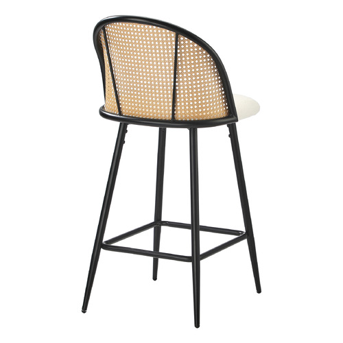 66cm Lucian Boucle Bar Stools
