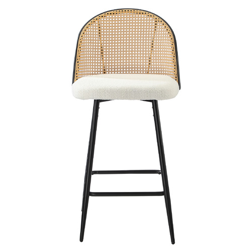 66cm Lucian Boucle Bar Stools