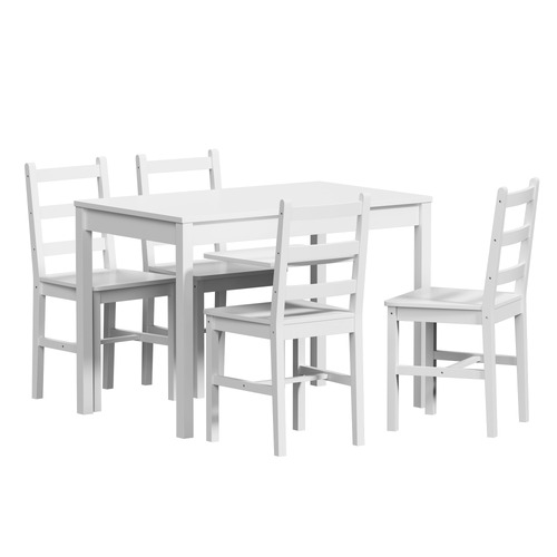 4-Seater-Abriana-Pine-Wood-Dining-Table-and-Chair-Set