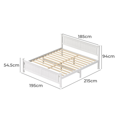 Clara Pine Wood Bed Frame
