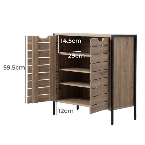 Laila 2 Door Shoe Storage Cabinet