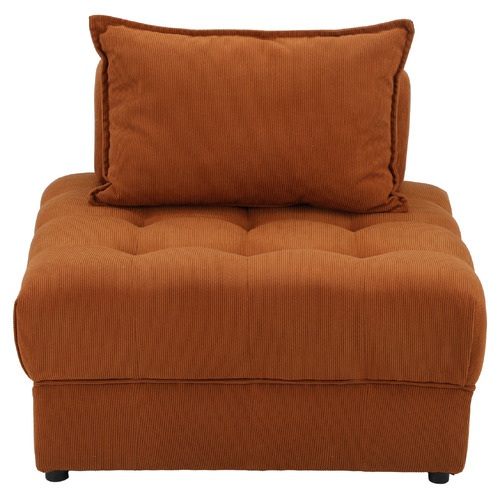 Brown Bettina Armless Lounge Chairs