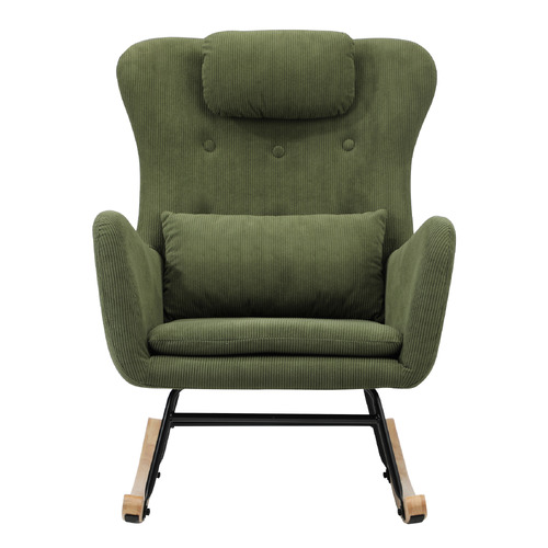 Erin Velvet Rocking Chair