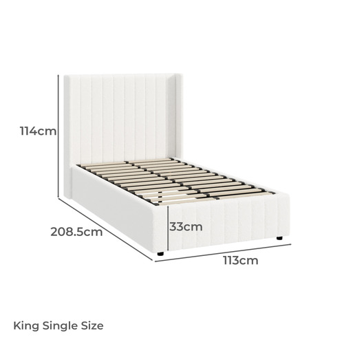 Gabrielle Sherpa Gas Lift Storage Bed