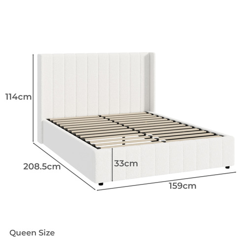 Gabrielle Sherpa Gas Lift Storage Bed