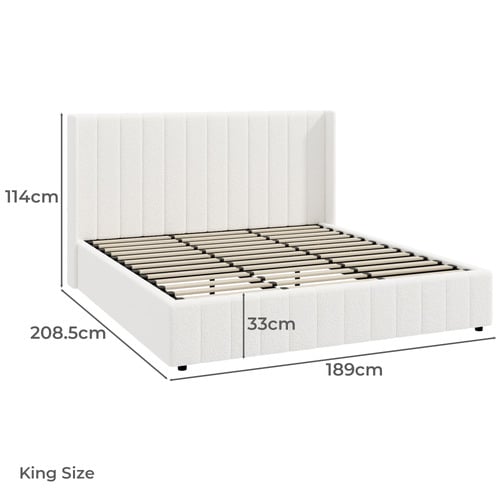 Gabrielle Sherpa Gas Lift Storage Bed