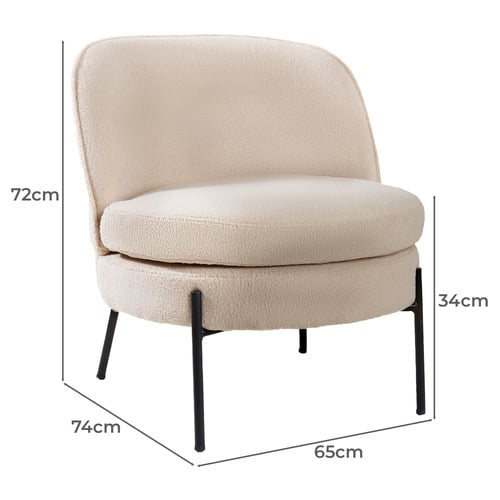 Renzo Sherpa Accent Chair