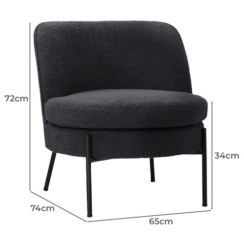 Renzo Sherpa Accent Chair