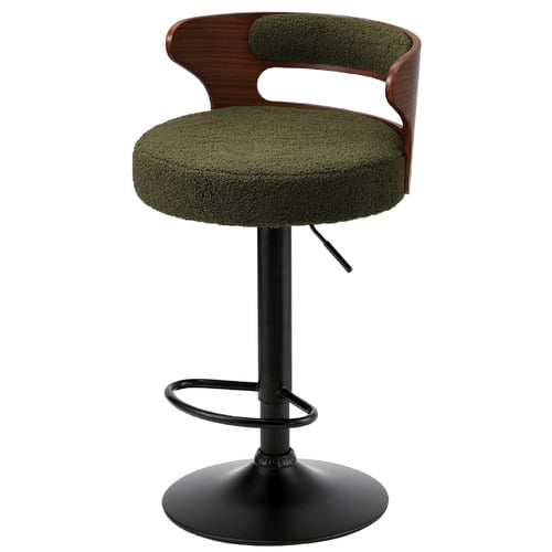 Sevinc Boucl&eacute; Adjustable Bar Stools