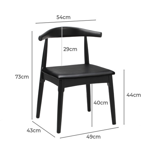 Cassidy Faux Leather Dining Cahirs