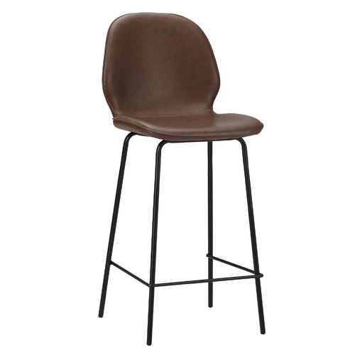 62.5cm Miyo PU Leather Bar Stools