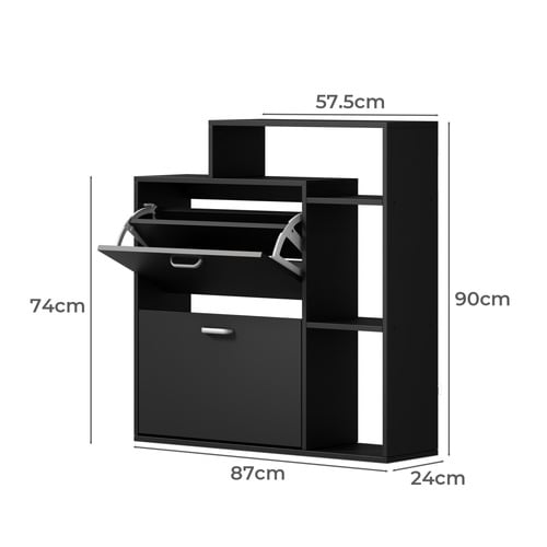Doron 2 Door Shoe Storage Cabinet